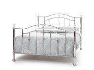 Serene Ashley 6ft Super King Size Nickel Metal Bed Frame with Crystals Thumbnail