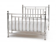 Serene Solomon 6ft Super King Size Nickel Metal Bed Frame Thumbnail