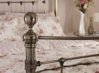 Serene Edmond 5ft King Size Brass Metal Bed Frame Thumbnail