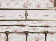 Serene Edmond 5ft King Size Brass Metal Bed Frame Thumbnail
