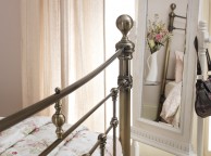 Serene Edmond 5ft King Size Brass Metal Bed Frame Thumbnail