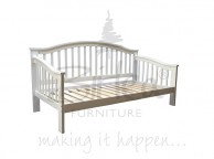 Birlea Savannah Wooden Day Bed Frame with White Finish Thumbnail