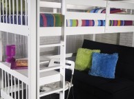 Limelight Pavo White Study Bunk Bed Thumbnail