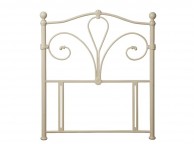 Limelight Nimbus 5ft Kingsize Ivory Metal Headboard Thumbnail