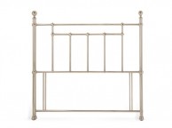 Limelight Zenith 4ft 6 Double Chrome Metal Headboard Thumbnail