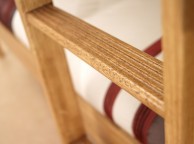 Serene Eleanor 3ft Single Oak Wooden Bunk Bed Thumbnail