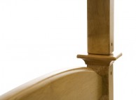 Serene Eleanor 3ft Single Oak Wooden Bunk Bed Thumbnail
