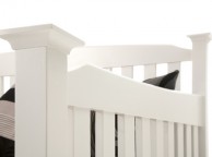 Serene Eleanor 3ft Single White Wooden Day Bed Frame Thumbnail