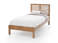 Serene Esther 3ft Single Oak Finish Wooden Bed Frame Thumbnail
