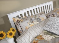 Serene Amelia 6ft Super Kingsize White Wooden Bed Frame Thumbnail