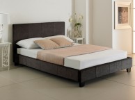 Emporia Valencia 5ft Kingsize Charcoal Fabric Bed Frame Thumbnail