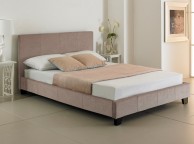 Emporia Valencia 5ft Kingsize Stone Fabric Bed Frame Thumbnail