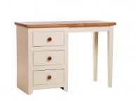 Core Jamestown Cream Single Pedestal Dressing Table Thumbnail