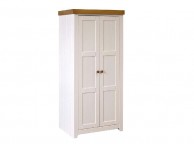 Core Capri White 2 Door Wardrobe Thumbnail