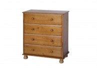 Core Dovedale Pine 4 Drawer Chest Thumbnail
