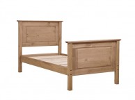 Core Mexican 3ft Single Pine Wooden Bed Frame Thumbnail