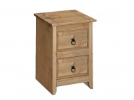 Core Mexican Pine 2 Drawer Bedside Thumbnail