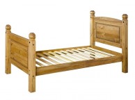 Core Corona 3ft Single Pine Wooden Bed Thumbnail