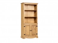 Core Corona Pine 2 Door Bookcase Thumbnail