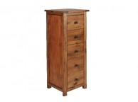 Core Denver 5 Drawer Narrow Chest Thumbnail