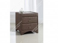Kaydian Cappucino Fabric Bedside Thumbnail