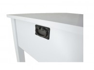 Metal Beds White Midi Study Bunk Bed Thumbnail
