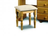 Julian Bowen Pickwick Pine Dressing Table Stool Thumbnail