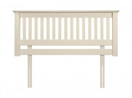 Julian Bowen Barcelona 4ft6 Double Stone White Headboard Thumbnail