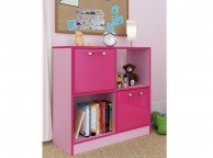 GFW Ottawa 2 Tones Gloss Pink 2x2 Cube Storage Unit Thumbnail