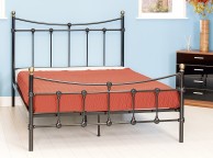 GFW Mayfair 3ft Single Black Metal Bed Frame Thumbnail