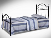 GFW Sparkle 3ft Single Black Metal Bed Frame Thumbnail