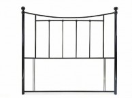 Metal Beds Bristol 5ft Kingsize Black Headboard Thumbnail