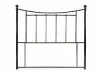 Metal Beds Bristol 4ft6 Double Black Headboard Thumbnail