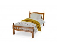 Metal Beds Florence 4ft6 (135cm) Double Pine Bed Frame Thumbnail