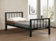 Time Living Metro 4ft6 Double Black Metal Bed Frame Thumbnail