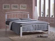 Time Living Tetras 3ft Single White Metal Bed Frame Thumbnail
