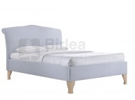 Birlea Andorra Sky Blue Fabric 4ft6 Double Bed Frame Thumbnail