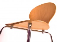 GFW Jersey Set of 2 Red Dining Chairs Thumbnail