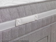 Sweet Dreams Soprano 3ft Single Open Coil Sprung Divan Bed with Memory Foam Thumbnail
