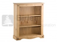 Birlea Corona Pine Low Bookcase Thumbnail