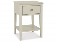 Bentley Designs Ashby Soft Grey 1 Drawer Bedside Thumbnail