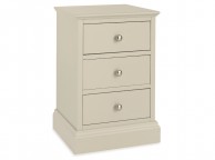 Bentley Designs Ashby Soft Grey 3 Drawer Bedside Thumbnail