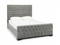 Serene Lillian 5ft Kingsize Steel Fabric Bed Frame Thumbnail