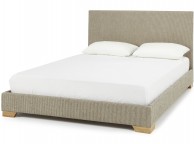 Serene Emily 4ft6 Double Latte Fabric Bed Frame Thumbnail