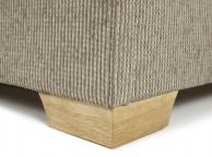 Serene Emily 4ft6 Double Latte Fabric Bed Frame Thumbnail