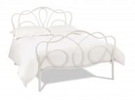 Bentley Designs Serenity 4ft6 Double White Metal Bed Frame Thumbnail