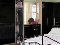 Sweet Dreams Gloss Black 6 Drawer Chest of Drawers Thumbnail