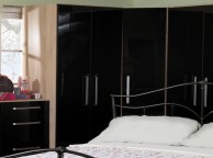 Sweet Dreams Gloss Black 6 Drawer Chest of Drawers Thumbnail