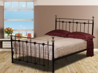 Sweet Dreams Kimberley 5ft Kingsize Black Metal Bed Frame Thumbnail