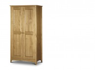 Julian Bowen Kendal Pine 2 Door Wardrobe Thumbnail